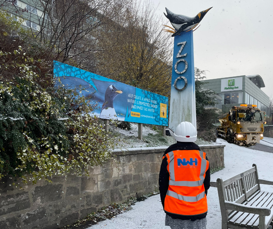 Keeping Edinburgh Zoo off ice