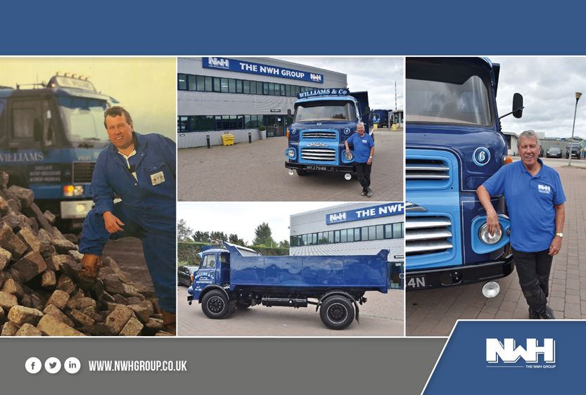 After 50+ years of services, David Williams, expresses how his love for lorries remains