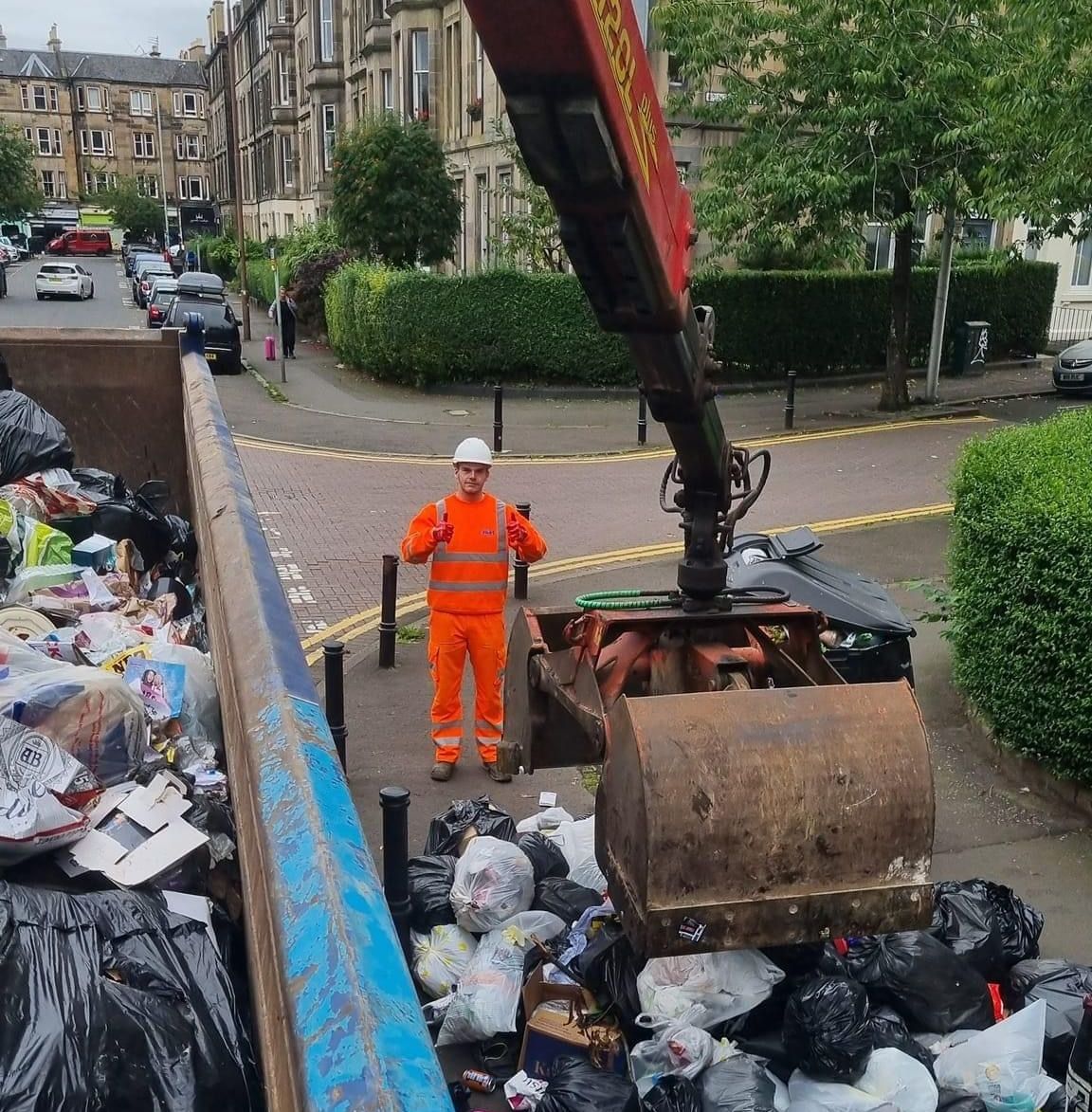 The NWH Group clean up in Edinburgh