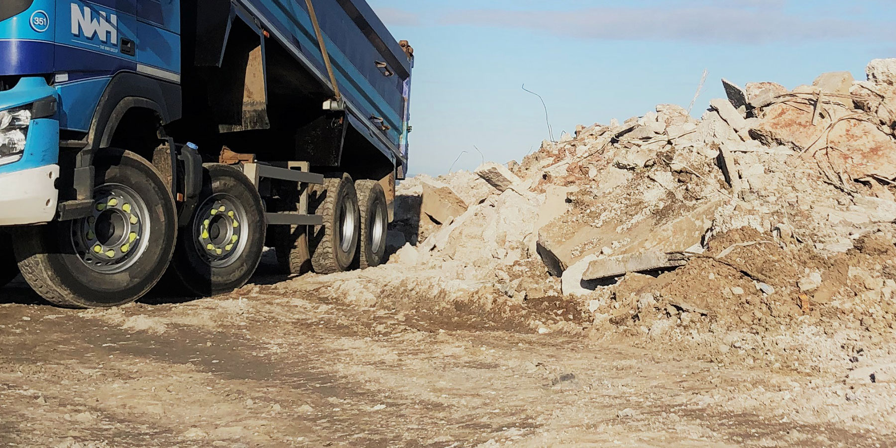 Muck Shift Tipper Hire NWH Group