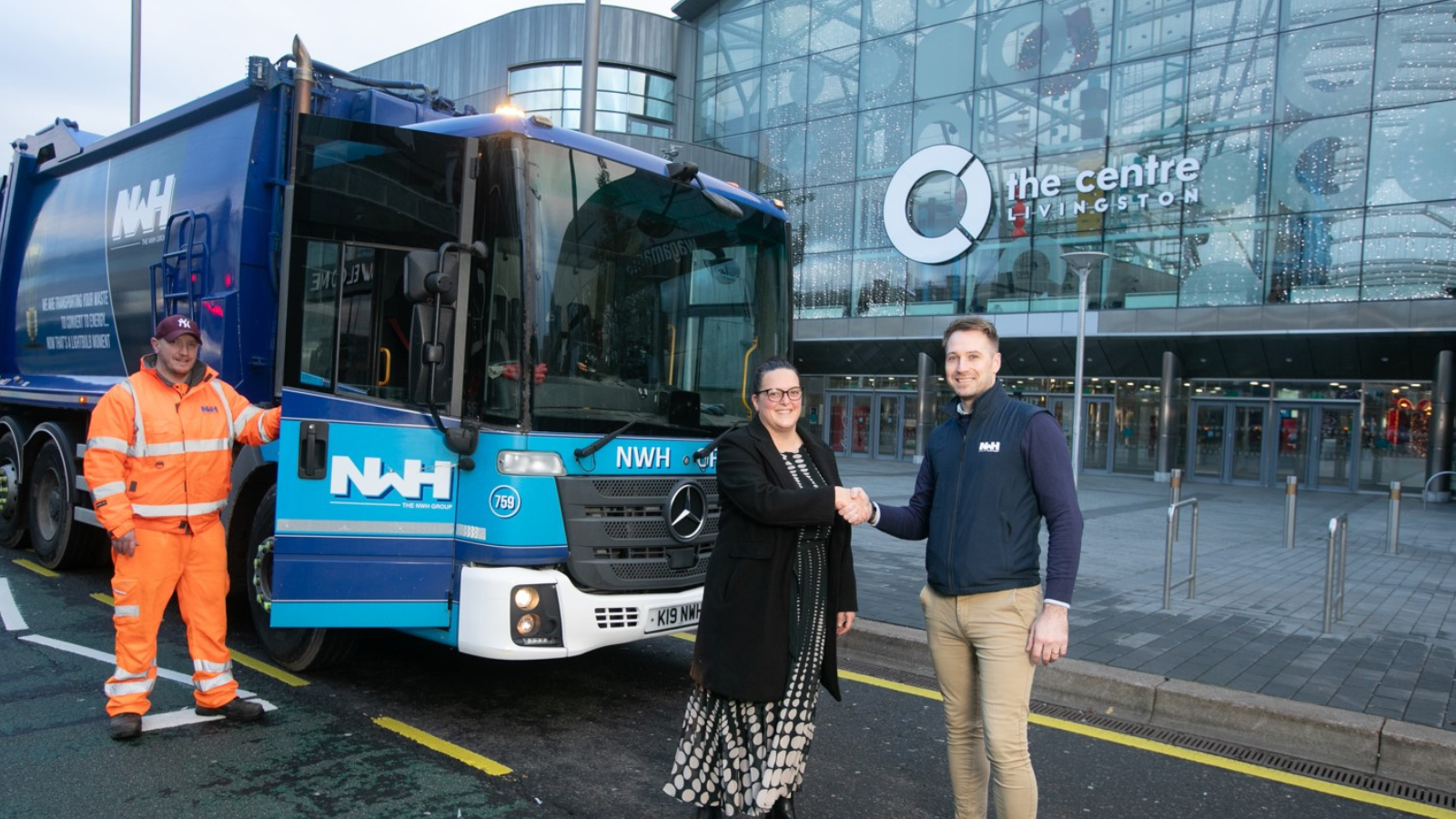 NWH announced as environmental partner for The Centre Livingston